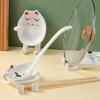 2pcs Ceramic Cutlery Holder Utensils Holder Pot Stands Pot Lids Holder Utensil Holder Pot Cover Rack Kitchen Tool Spoon Rack Spoon Holder Spoon Organizer Kitchen Supply Spoon Rest view 2