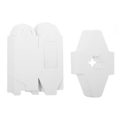 Cabilock 50pcs/batch Cake Dessert Boxes Storage Containers for Muffin Cupcake Muffin Case Packing Boxes Cake Holders