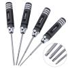 Hobbypark Hex Drivers 1.5mm 2.0mm 2.5mm 3.0mm Allen Keys Driver, RC Wheel Wrench, RC Screw Tray for RC Car Traxxas Arrma Axial SCX10 Redcat Racing Helicopter Drone view 2