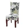 6PCS Dining Chair Covers with Printed Patterns Polyester Stretch Dining Room Chair Slipcovers Removable Available Chair Covers for KitchenBanquetHotel and Party(Love Home) view 1