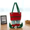 Creative Bag Elf Pants Bag Lovely Cute Christmas Treat Bags Stocking Tree Filler Sacks Stocking Xmas Gift Christmas Decorations Christmas Xmas Bag Wedding Candy Bag Gift Bags Parties Favours Bag Red view 1