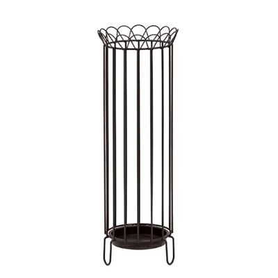Umbrella Stand Racks Indoor Metal Umbrella Holder,Space-Saving Hallway Entrance Umbrella Barrel,Umbrella Storage Basket with Independent Drip Tray16x47cm