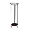 Umbrella Stand Racks Indoor Metal Umbrella Holder,Space-Saving Hallway Entrance Umbrella Barrel,Umbrella Storage Basket with Independent Drip Tray16x47cm view 1
