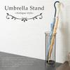 Umbrella Stand Racks Indoor Metal Umbrella Holder,Space-Saving Hallway Entrance Umbrella Barrel,Umbrella Storage Basket with Independent Drip Tray16x47cm view 3