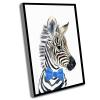 Boys Bedroom Decor,Bathroom Decor For Boys,Cute Little Bow Tie Zebra,Nursery Prints,Neutral Nursery,Zebra,Nursery Wall Decor,Nursery Print,Neutral Nursery,Babyshower Decor,8x12 Inch Framed Wall Art view 1