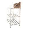 Avite Advona ZK-603-NA Folding Rack, L, Natural, W 10.2 x D 5.9 x H 16.1 inches (26 x 15 x 41 cm) view 2