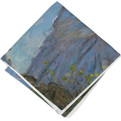 YouCustomizeIt Promenade Woman by Claude Monet Cloth Cocktail Napkin - Single