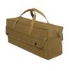 Rothco Canvas Jumbo Tool Bag With Brass Zipper, Coyote Brown view 3