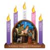 Christian Brands Magnetic Advent Wreath Activity, Count Down to Christmas, Holiday Family Fun, 8.5 x 12.5 Inches, Multicolor, 8.5 in L x 12 in 5 in H view 1