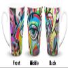 Abstract Eye Painting 12 Oz Latte Mug view 2