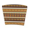 African Masks Party Cup Sleeve - without bottom view 1