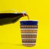 African Masks Party Cup Sleeve - without bottom view 3