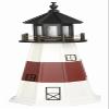Furniture Barn USA 4' Montauk Replica Poly Lighthouse, Standard Lighting view 1