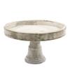 Simple Elements Rustic Wood Decorative Tray Stand | Rustic Farmhouse Kitchen Dcor & Home Decor | Fruit, Pastries, Toiletries, and Decorative Accents | 12" W x 7" H | Natural view 1