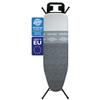 Bartnelli by Rorets Classic Ironing Board with New Patent EZ-Glide Technology, Made in Europe, Premium Iron Board with Iron Rest, 4 Layer Cover, 13x43 Surface, Height Adjustable to 36", 4 Steel Legs view 1
