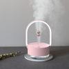 Mini humidifier,Portable Small Desk lamp humidifier,Household Office Desk humidifier,350ml Small Cold Fog humidifier,Ultra-Quiet,Small Night Light. (Color : Blue, Size : 11.51322cm/4.558.6in) view 2