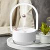 Mini humidifier,Portable Small Desk lamp humidifier,Household Office Desk humidifier,350ml Small Cold Fog humidifier,Ultra-Quiet,Small Night Light. (Color : Blue, Size : 11.51322cm/4.558.6in) view 3