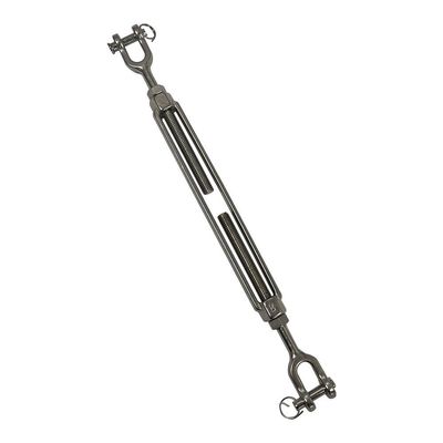 MH GLOBAL Stainless Steel 316 1/2" x 9" Turnbuckle Jaw & Jaw Marine Grade