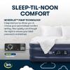 Serta Raised Air Mattress with Never Flat Pump | Size: Queen 18" | Luxury Inflatable Mattress with Built in Air Pump to Ensure a Good Nights Rest | Heavy Duty Blow Up Mattress with Self Inflating Pump view 2