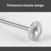 8PCS Stainless Steel Closet Pole Heavy Duty Hanging Rod Wardrobe Rail Holder with Screws for Ceiling Wardrobe Bracket Shower(75-22mm) view 4