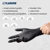 LANON 6-mil Black Nitrile Disposable Gloves, Food-Safe, Powder-Free, Heavy-Duty, Textured Fingertips, Latex-Free, Large view 2