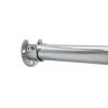 25mm Stainless Steel Closet Pole Sockets, Heavy Duty Closet Rod End Supports Flange Rod Holder U Shaped for Wardrobe Shower Curtain 4PCS view 3
