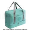 Waterproof Travel Bag Swimming Fitness Sport Running Clothes Shoes Organizer Women Men Luggage Portable Tidy Pouch Accessories (A Blue) view 2