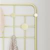 rff Coat Rack &Shelf Drinking Bedside Table/Fashion ins Wind Small Hanger/Bag Rack/Wall Hanging Household Bedroom Hanger (Color : C, Size : 40x16x76cm) view 4