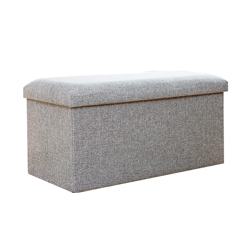 ZAIHW 191212 Inch Organizer Storage Bench Small Folding Cube Foot Stool,Storage Foot Rest for Chair with Large Space,end of Bed Storage Seat Maximum Load 150 Kg Well-Designed for Home