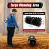 52cc Gas Power Brush Broom Sweeper Artificial Grass for Patios Driveways Street view 2