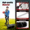 52cc Gas Power Brush Broom Sweeper Artificial Grass for Patios Driveways Street view 3