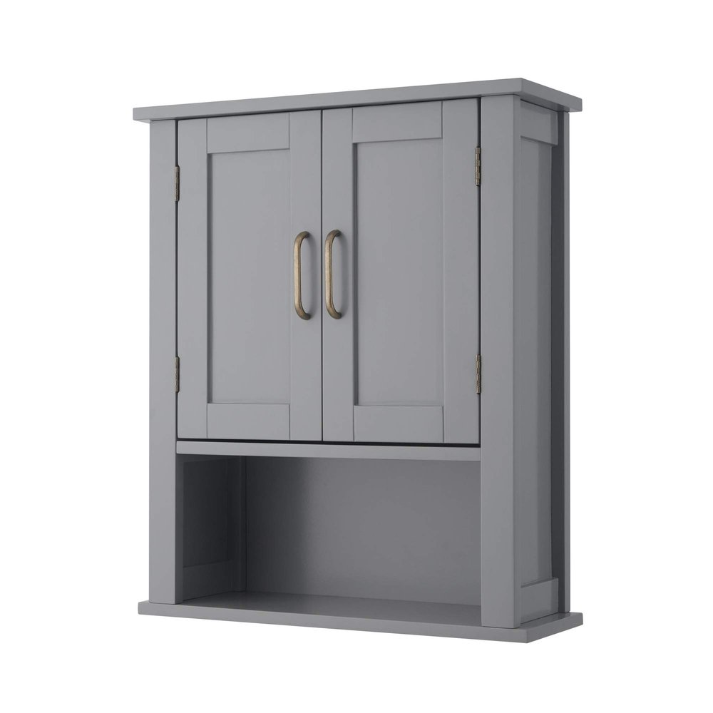 Teamson Home Mercer Wooden Storage, Wall Cabinet