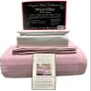 5- Pcs Bed Spread Set- Twin - Pink-Checkered Quilted Wrinkle-Free Microfiber Includes 2-Pcs Coverlets Set and 3-Pcs Sheet Set view 2