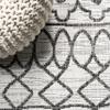 JONATHAN Y Tribal Bohemian Indoor Outdoor Runner Rug 2X10 Ivory/Black, Kafel for Backyard, Patio, Porch, Easy-Cleaning, High Traffic, Pet-Friendly, Non-Shedding (SMB130E-210) view 3