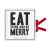 Santa Barbara Design Studio Holiday Cardboard Book Gift Set, 4-Piece, Eat Drink and Be Merry - Charcuterie Forks view 1