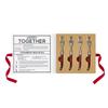 Santa Barbara Design Studio Holiday Cardboard Book Gift Set, 4-Piece, Eat Drink and Be Merry - Charcuterie Forks view 2