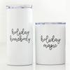 Santa Barbara Design Studio Holiday Stainless Steel Travel Tumbler, 16-Ounce, Homebody view 2