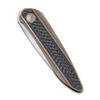 We Knife WE2010A: Black Void Opus Linerlock view 4