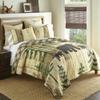 Donna Sharp Queen Polyester Bedding Set - 3 Piece - Painted Bear Lodge Quilt Set with Queen Quilt and Two Standard Pillow Shams - Machine Washable view 2