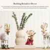 MACKENZIE-CHILDS Patience Brewster Dash Away Figurine, Christmas Home Decor, Sitting Donna Reindeer view 2