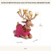 MACKENZIE-CHILDS Patience Brewster Dash Away Figurine, Christmas Home Decor, Sitting Donna Reindeer view 4