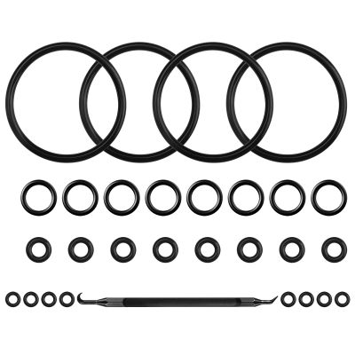 Dbgogo 28 PCS Corny Keg O-Rings Homebrew Gasket Set with Removal Tool