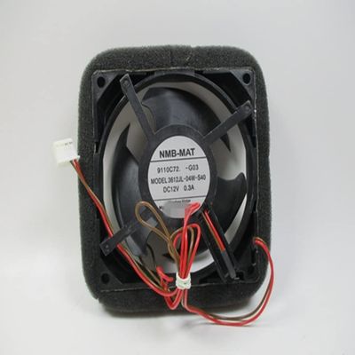 1PCS NMB-MAT MODEL3612JL-04W-S40 Cooling Fan for Refrigerator 12V 0.3A 9110C72