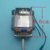 Soybean milk machine motor, hc6331, motor parts, flat mouth hole, long shaft short shaft 6331 view 3