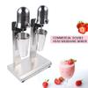 Commercial Double Heads Milkshake Mixer Drink Milk Shake Maker 2 Speeds Shaker Stainless Ice Cream Maker Machine 110V 560W view 3