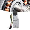YWBL-WH Gear Motor with Encoder DC 24V Encoder Reduction Motor with Self Locking Single Shaf(10RPM), Geared Motor view 3