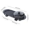 DENESTUS 2 In 1 Electric Pan Hot Pot BBQ Frying Cook Grill Kitchen Barbecue Machine 110V Multifunctional Teppanyaki Barbecue Set Indoor Large Capacity Non-Stick view 3