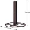 XIXIDIAN Paper Towel Holder,Paper Towel Holder Countertop Stand,Easy Tear by One-Handed,Kitchen Paper Towel Holders with Heavy Duty Base view 3