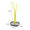 XIXIDIAN Paper Towel Holder Countertop,Paper Towel Stand,Simply Tear Standing Kitchen Tissues Paper Roll Holder Rack view 2