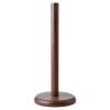 XIXIDIAN Paper Towel Holder,Kitchen Paper Hanger Rack Bathroom Towel Roll Stand Organizer Simply Standing Countertop Wooden Paper Roll Holder for Cabinet Room Bedroom (Color : Brown) view 1
